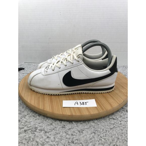 Nike Shoes - Nike Cortez Basic White Black GS Casual Athletic Sneakers Kids 5.5y 904764-102